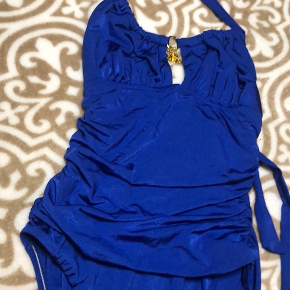 Royal BLUE one piece bathing suit! - Picture 3 of 8